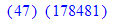 ``(47)*``(178481)