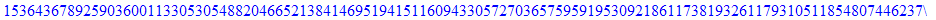 3.1415926535897932384626433832795028841971693993751058209749445923078164062862089986280348253421170679821480865132823066470938446095505822317253594081284811174502841027019385211055596446229489549303819...